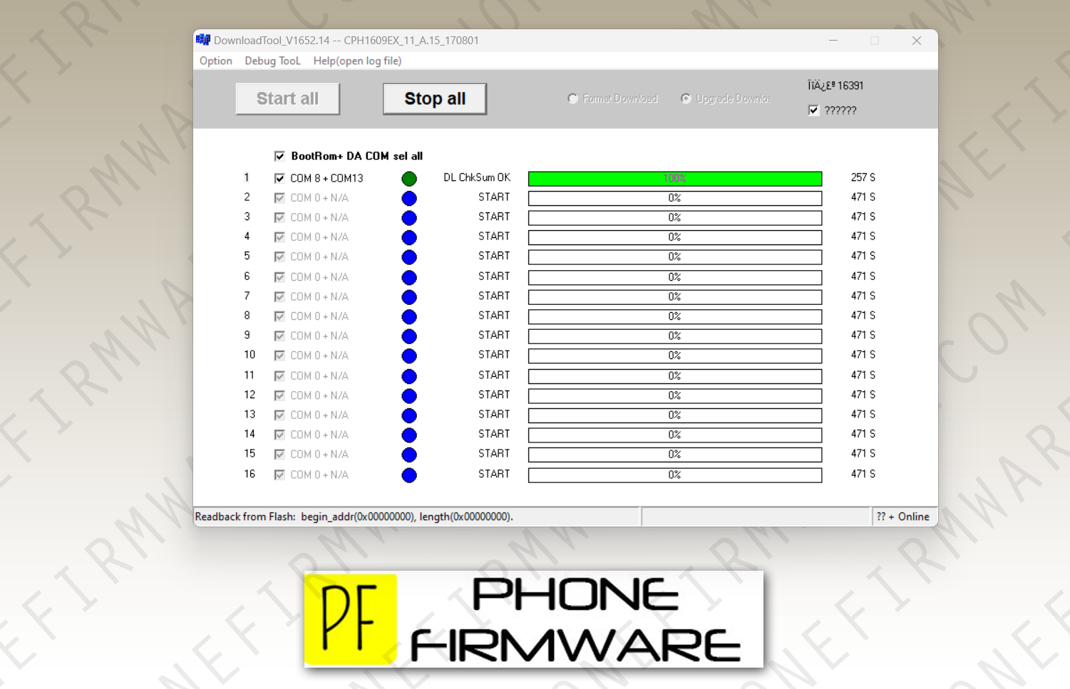 Oppo F3 Flash file