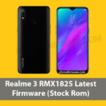 Realme 3 RMX1825 Flash File (Stock ROM)