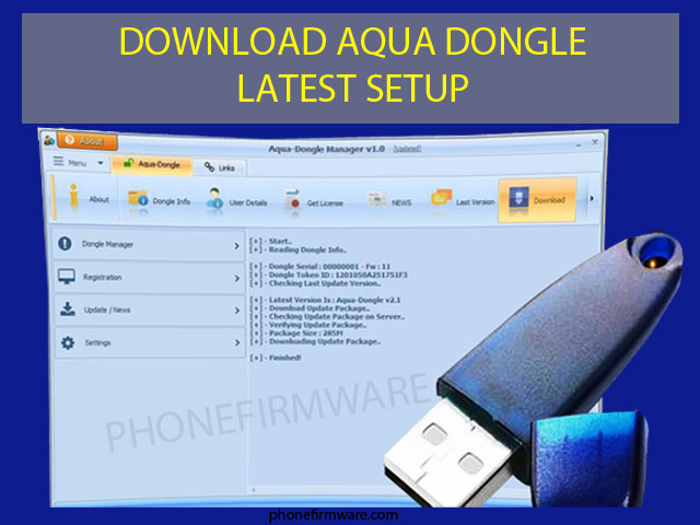 aqua dongle latest setup download