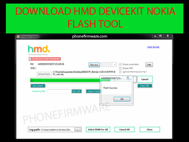 HMD Device Kit Nokia flash tool