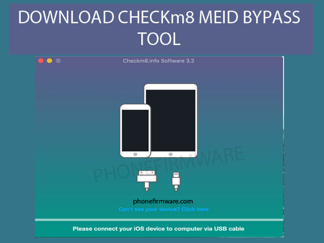 checkm8 meid bypass tool