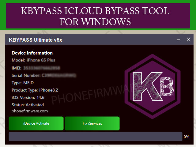 kbypass icloud tool