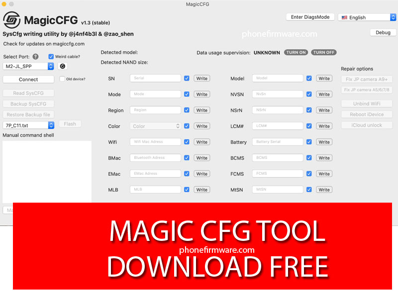 magicCFG tool