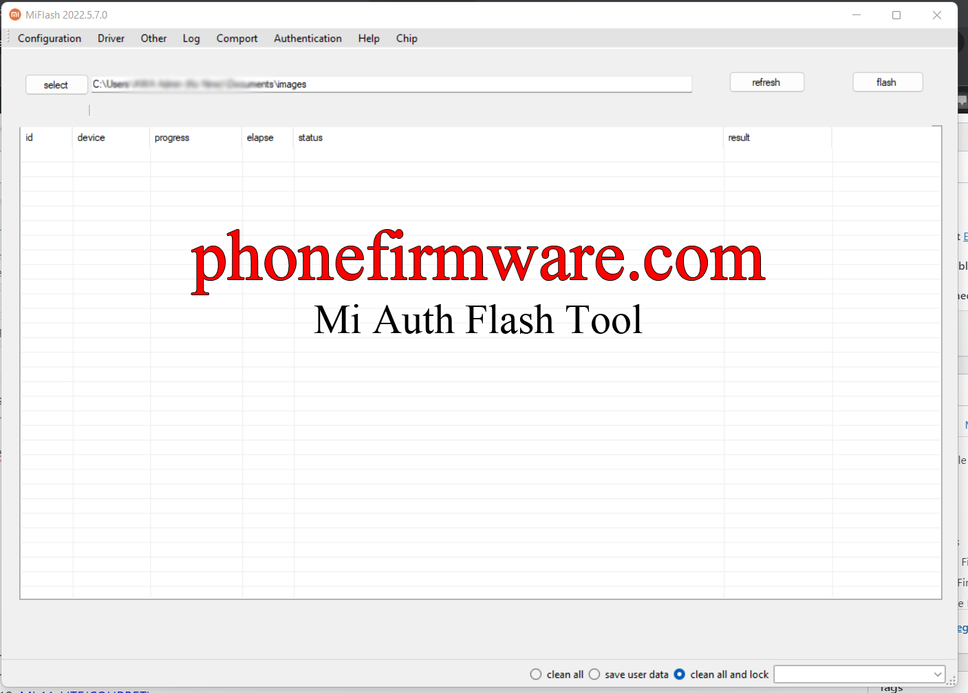 mi flash tool