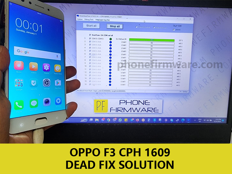 Oppo F3 flash file